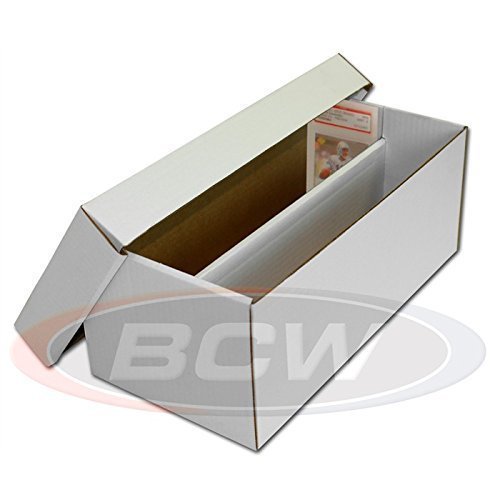 3 BCW Cardboard Graded Card Shoe Box - Graded Card Storage Box by BCW