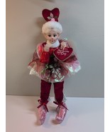 Cynthia Rowley Valentine’s Day. Elf Doll Girl 18’’ Home Decor - $40.60 CAD