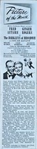 FRED ASTAIRE-GINGER ROGERS-Broadway - 1949 Vintage Print Ad-American Mag... - $18.20 CAD