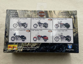 Maisto 1999 Harley Davidson Flsts Heritage Springer Diecast 1:18 Series 6 In Box - $14.20