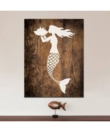 Mermaid Wall Art Stencil - WALL STENCILS instead of Decals - Easy to Use... - €14,53 EUR