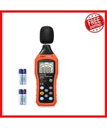 Accurate Digital Decibel Meter 30-130 dB with LCD Screen - Batteries Inc... - $1,560.04 MXN