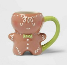 Target Threshold 10oz Gingerbread Man Boy Christmas Holiday Coffee Ceramic Mugs - £11.66 GBP