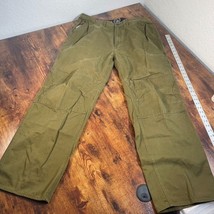 Vintage Y2K G Unit Deck Pants Men&#39;s 38X32 Green (READ) - £27.12 GBP
