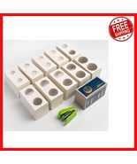 Elegant Coin Storage Solution: 1000Pcs Coin Flips in 10 Sizes for Collec... - $50.95 CAD