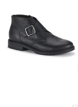 New Frye And Co Mens Oliver Stacked Heel Booties 10.5 Black or Brown - £68.22 GBP