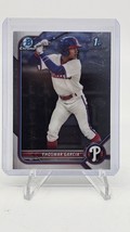 2022 Bowman Chrome Yhoswar Garcia 1st Chrome Base Red Sox - $2.96