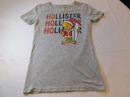 Hollister California Women&#39;s Junior&#39;s short sleeve t shirt S small Surfer EUC-- - £10.16 GBP