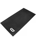 Bike Mat - 30&quot; X 60&quot; Soft - Compatible With Indoor, Exercise Stationary ... - £54.50 GBP