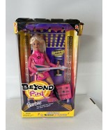 NIB 1998 Mattel  BEYOND PINK BARBIE DOLL Cassette Blonde Guitar Glow In ... - £19.45 GBP