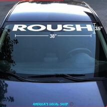 1986-2026 OEM Roush Bold Windshield Decal Banner Fits Roush Cars &amp; Truck... - $24.50