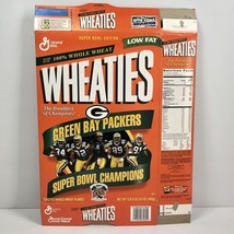 Green Bay Packers Super Bowl XXXI Wheaties Box Favre White Vintage 1997 ... - $8.00