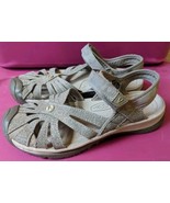 Keen Rose SIZE 8 Women’s Tan Khaki Leather Sport Hiking Sandals U4 - $39.26 CAD