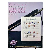 Alfred&#39;s Basic Adult Theory Piano Book Level 3 Palmer Manus Lethco 1990s Unused - £2.26 GBP