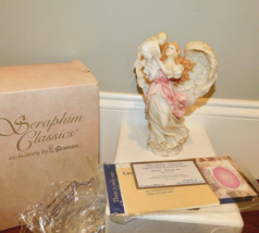 Seraphim Classics Mariah Heavenly Joy Angel Holding Baby Box+COA+Tag 74109 - £9.33 GBP