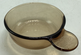 Corning Ware Visions Amber Grab It &amp; Go V-150-B Single Serve Bowl No Lid - $7.69