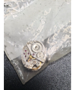 Vintage 50&#39;s 40s Longines Ladies Watch Movement Silver White 17J / 13mm ... - $39.08 CAD