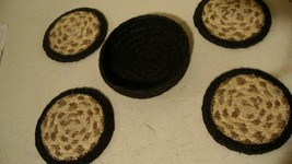 American Flag woven Coaster set- 5 piece image 4