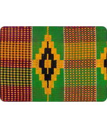 Kente Cloth Cutting Board (African American Cutting Board) - $51.38 CAD