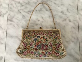 Vintage Switkes Tapestry Handbag Purse - £58.97 GBP