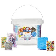 Elmer&#39;s GUE Premade Includes 5 Sets of Slime Add-ins, 3 Lb. Bucket, Glas... - $31.99