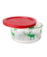 4 Cup Pyrex Storage Dish- Reindeer - £15.96 GBP