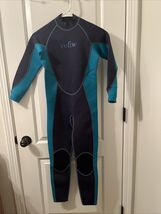 Kids 12 Youth Unisex Wetsuit 3 mm Neoprene Back Zip Full Wetsuit Water S... - $31.16