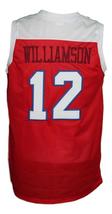 Zion Williamson #12 Spartanburg Day School Basketball Jersey New Red Any Size image 5