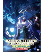 Tsukimichi Moonlit Fantasy / Tsuki ga Michibiku Isekai Douchuu DVD [Engl... - £17.29 GBP