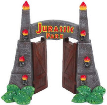 Jurassic Park Gate Aquarium Ornament by Penn Plax - £12.54 GBP