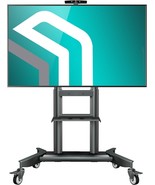 ONKRON Mobile TV Stand with Wheels 55” – 90” Screens up to 165 lbs - $311.11 CAD