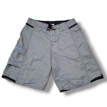 Vintage Quiksilver Shorts Size 35 W35&quot;L10&quot; Mens Board Shorts Swimwear Surf Beach - £22.80 GBP