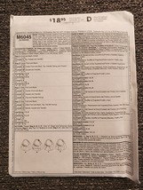 McCall&#39;s Fashion Accessories Purses/Handbags/Bags Pattern #M6045 - $12.86
