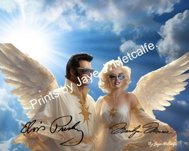 Elvis Presley and Marilyn Monroe wall art - $1,732.50
