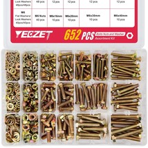 13 Most Common Sizes Are Included In The Yeezet 652 Pcs. Grade 8.8 M4 M5 M6 - £29.76 GBP