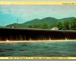 Whiteface Mountain E Falls Presso Wilmington New York Ny Unp Cromo Carto... - $5.08