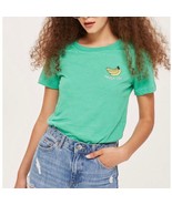 TOPSHOP Green Bananas About You Graphic T-shirt Size 2 - £14.69 GBP