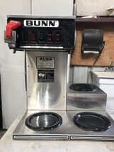 Burn Omatic coffee maker CWTF-15   Water line hookup automatic - $155.00