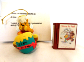 Grolier Disney Ornament Winnie the Pooh Hunny Pot The Pooh #4 Tracking The Jagul - £10.68 GBP