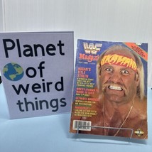 WWF Magazine April 1988 Hulk Hogan Andre Dibiase Demolition Hercules Sleeve - £18.19 GBP