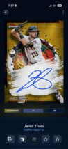 [DIGITAL] TOPPS BUNT Jared Triolo - 2024 Finest Gold Signature /50 Legen... - $4.94