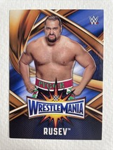 2017 Topps WWE Road to Wrestlemania Wrestlemania 33 Roster #WMR35 Rusev - £0.79 GBP
