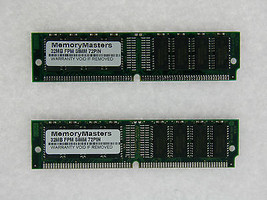 64MB (2X32MB) Memory 8X32 72PIN Non Parity Fpm 60NS 5V Ram Simm - £25.70 GBP