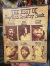 1976 Best of Pop and Country Rock Songbook 27 Songs Waylon Willie Olivia... - £14.69 GBP