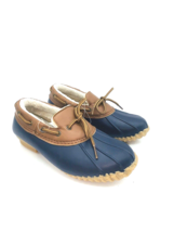 JBU Freeport Weather Ready Garden Shoes- Navy / Whiskey, US 6M - £16.72 GBP