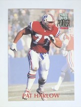 Pat Harlow New England Patriots 1992 Pro Set Power #177 NFL Football Card - £0.74 GBP