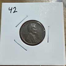 1942 Lincoln Bronze Wheat Penny Average Circulated Condion - $4.95