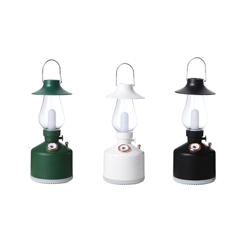 Portable USB Charging Retro Camping Lantern Hanging Humidification  Lights P15F - £195.96 GBP