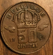 1965 Belgium 50 Centimes Coin - £1.34 GBP