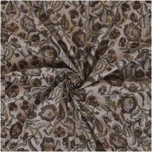 Ethnic Charm: 3 Yard Hand Block Print Fabric - 100% Cotton - $60.38